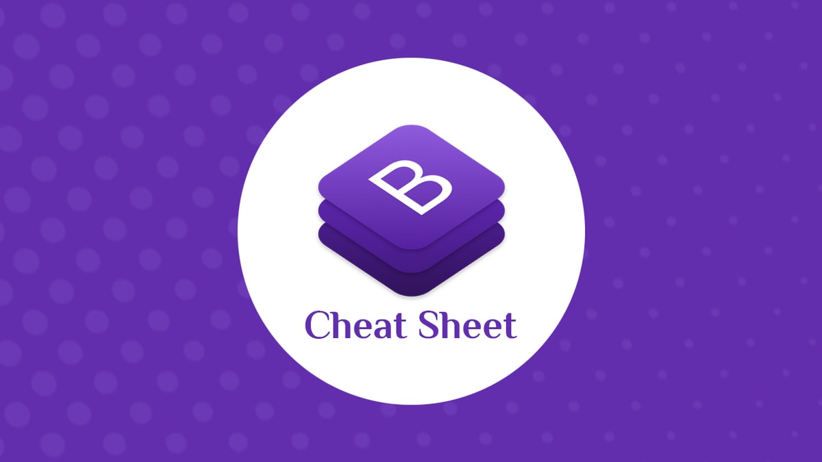 bootstrap 5 cheat sheet pdf download